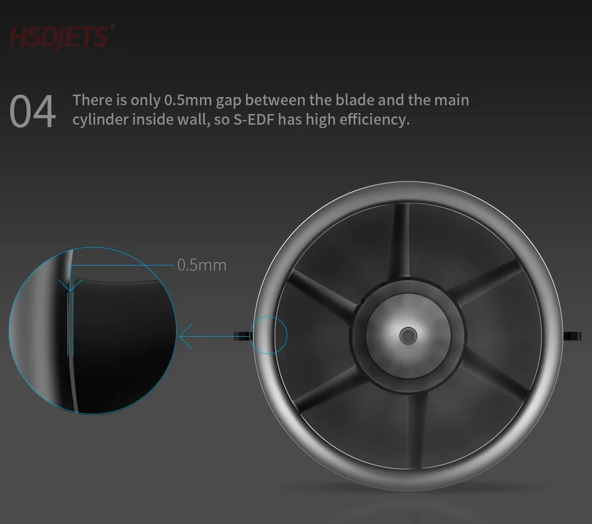 120mm EDF With 150A ESC Semimetallic-Electric Ducted Fan 12S 640KV 8.6kg Thrust for RC Airplane