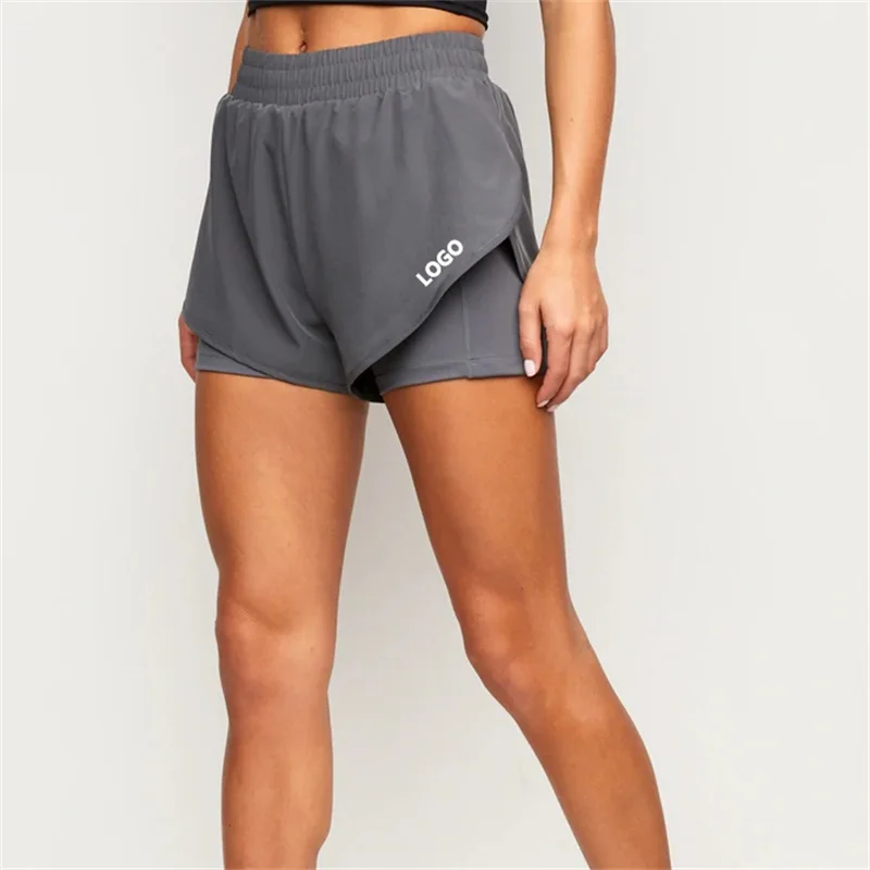 Wholesale Custom Girls Quick Dry 2 In 1 Stretch Woven Sport Shorts Athletic  Wothout Gym Training Running Shorts For Women - Buy Running Shorts For  Women,2 In 1 Athletic Shorts,Stretch Woven Shorts