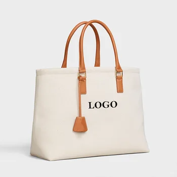 New Design Fashion Ladies Big Capacity Handbag Tote Bags luxury canvas tote shopping bag dratini plush