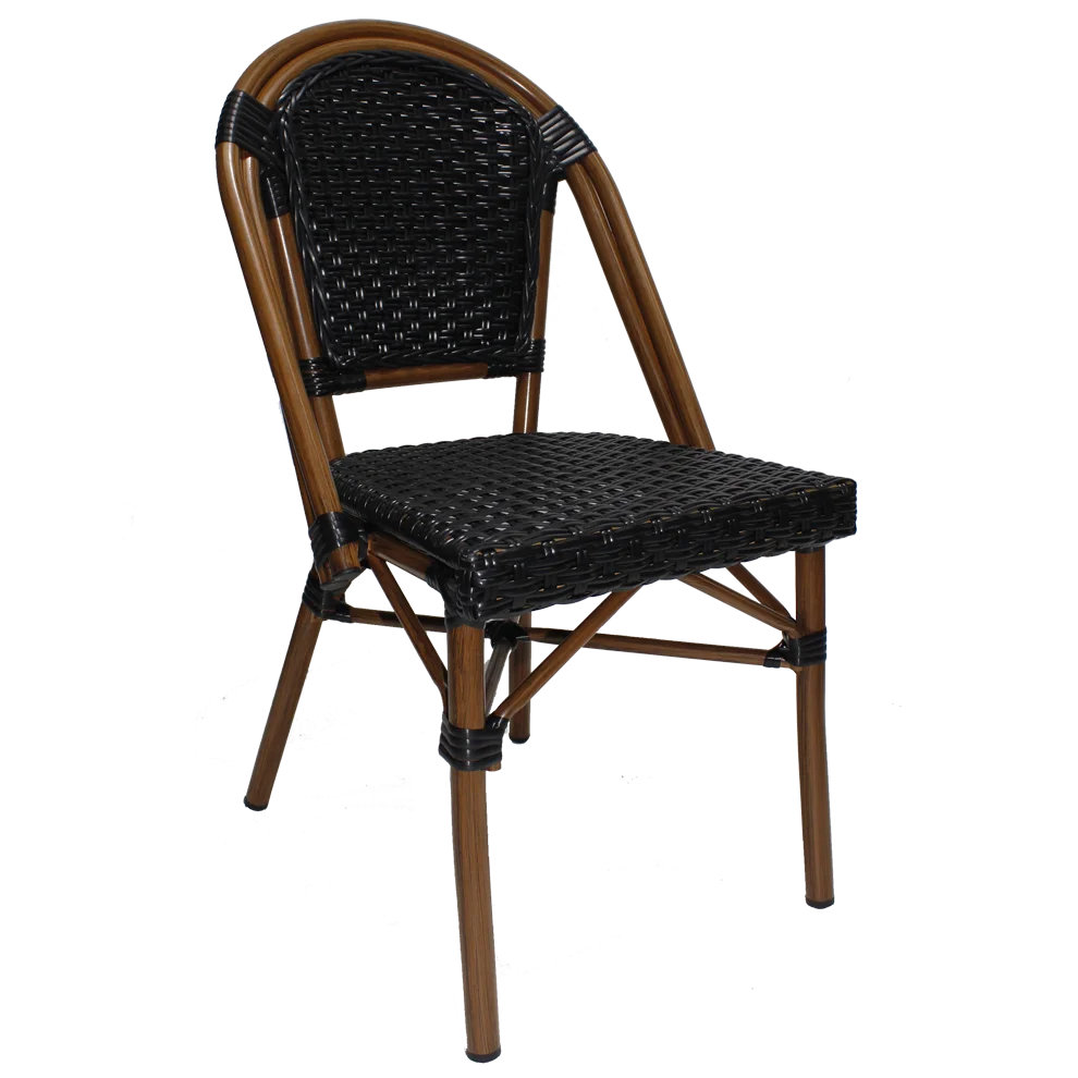Уличное плетеное кресло, Всесезонная мебель, УФ-стойкие плетеные стулья из ротанга