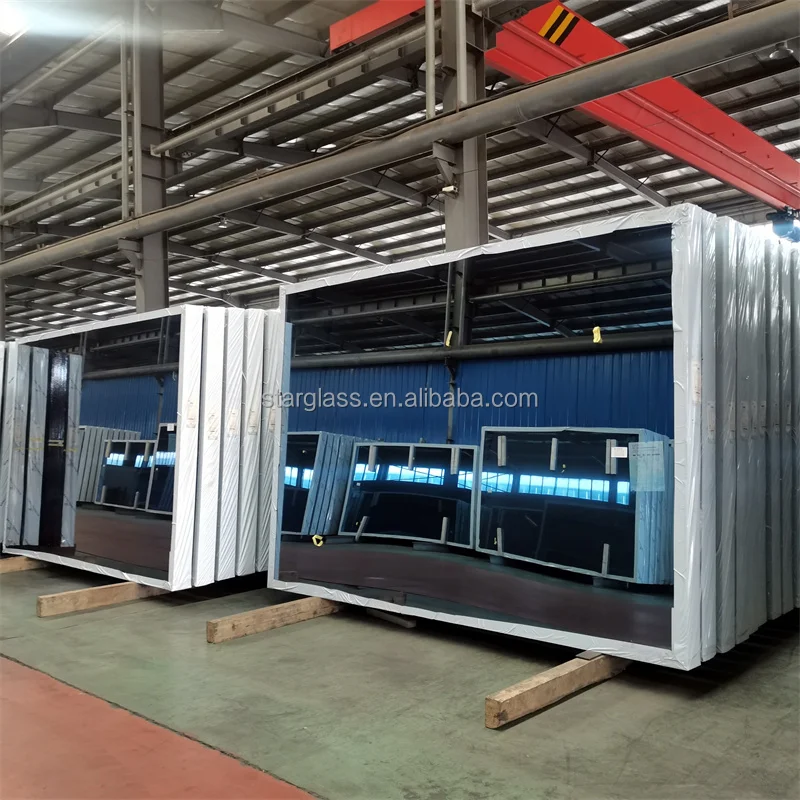 product euro gray reflective 5mm 6mm 10mm 12mm tempered float glass dark blue smoke gray tinted for curtain wall and bathroom-1