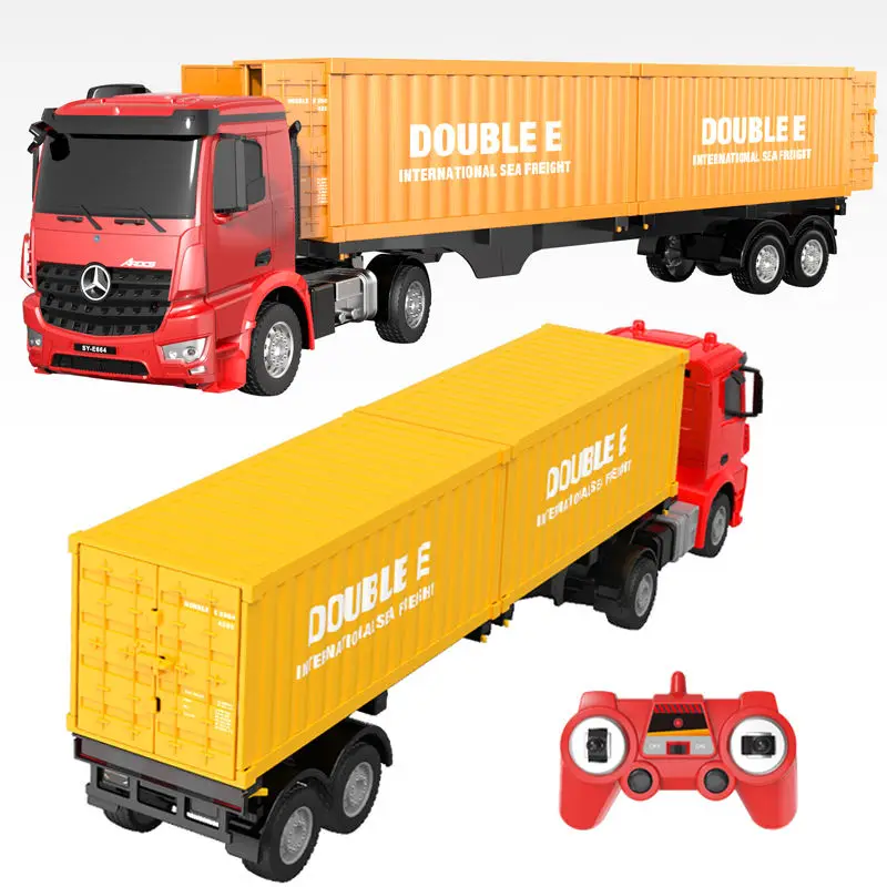Double E 1:26 Rc Car Toy - Benz-arocs Cargo Container Truck