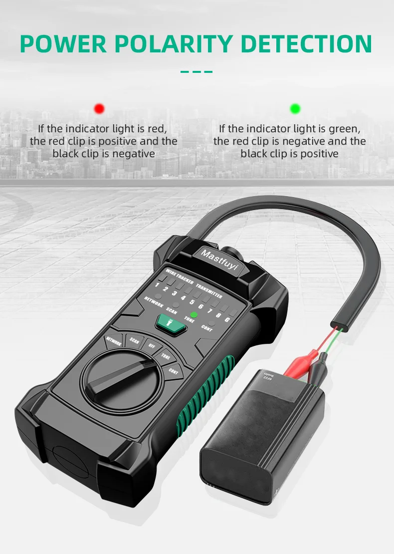 FY8169 Telecom Tool RJ45 RJ11 STP UTP LAN Diagnose Tone Tracer Network cable tester Wire tracer PoE living Detection