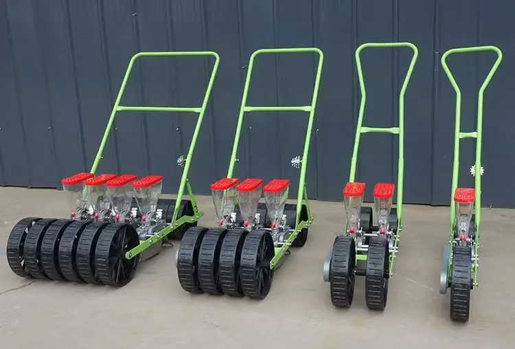 NEWEEK Manual Vegetable Seeder Planter Factory Price Portable 3 Rows Onion Carrot Sowing Machine Agriculture Seeds Transplanters