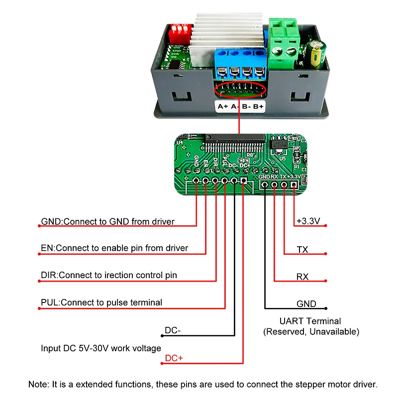 ZK-SMC02 Stepper Motor Control Module - Precision & Efficiency
