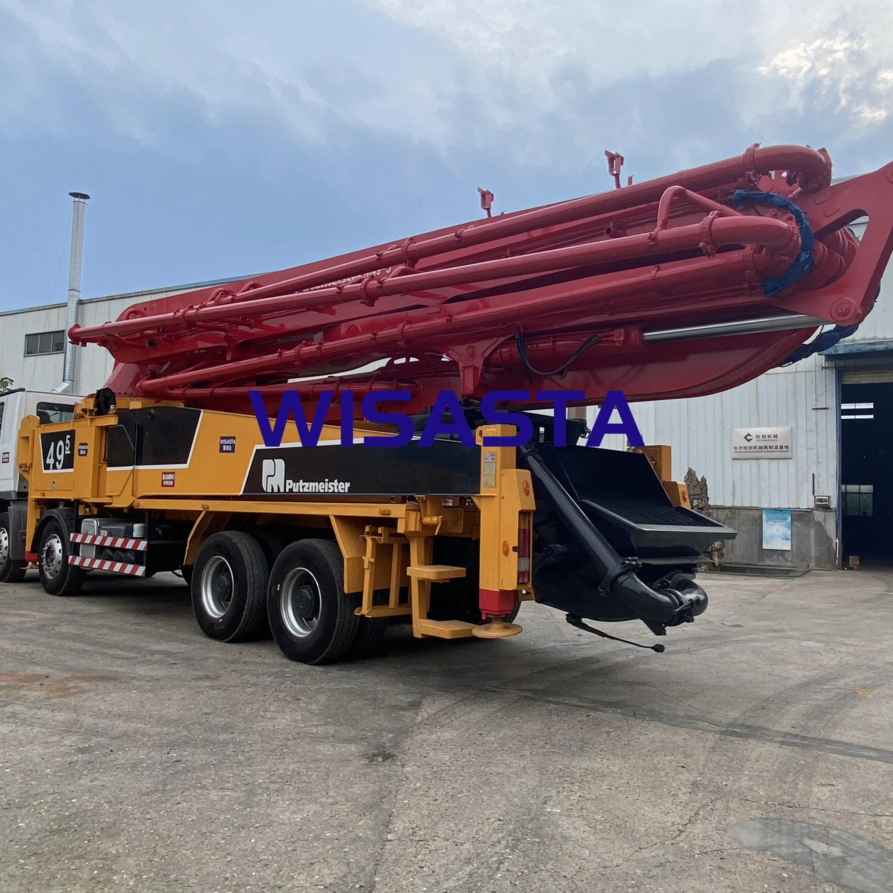 Portable Concrete Pump Elephant PM 46m Putzmeister Concrete Pump Truck 46 Meter Price