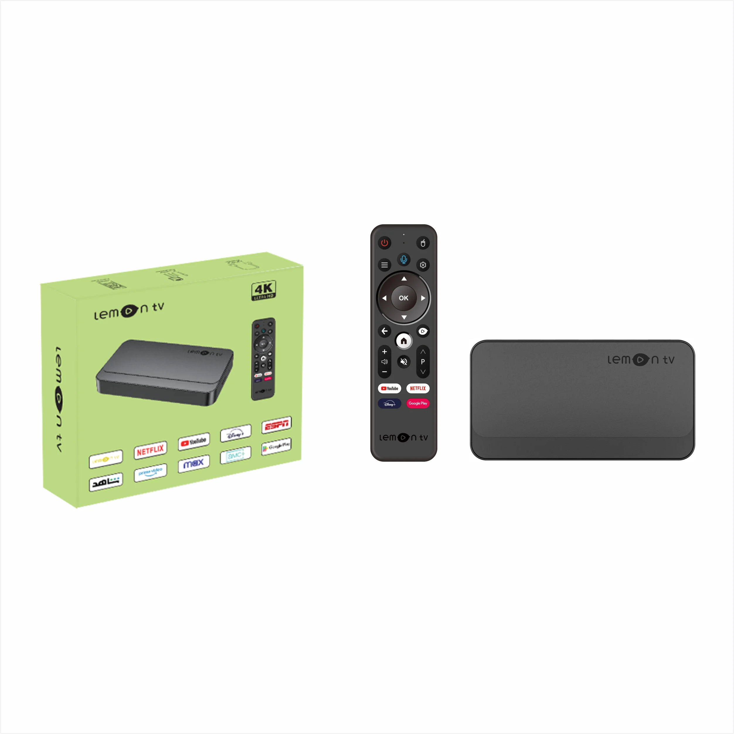 Lemon TV Box Android 10 ATV - 4K Support, Allwinner H313, 2GB RAM