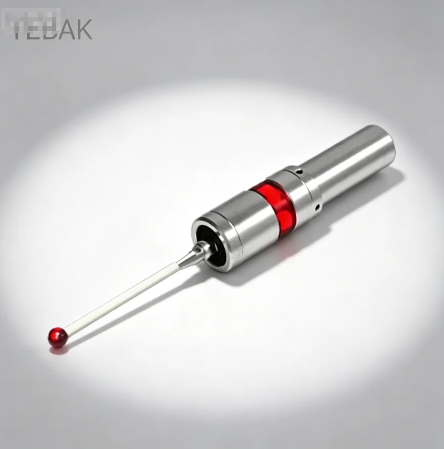 TEBAK EMP25 3D Edge Finder CNC Touch Probe | Universal 3D Sensor | Long/Short Probe Tip | Precision CNC Tool Setter 3D Taster
