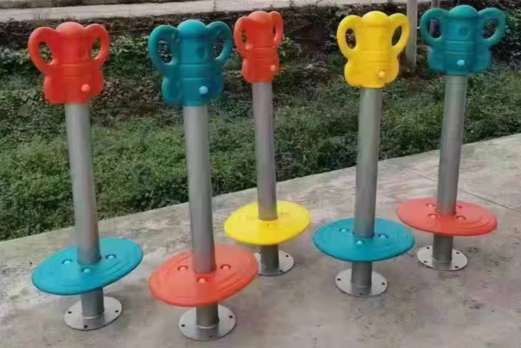 Factory Customized Colorful Children's Rotating Butterfly Seat Play Equipment For Parks And Kindergartens