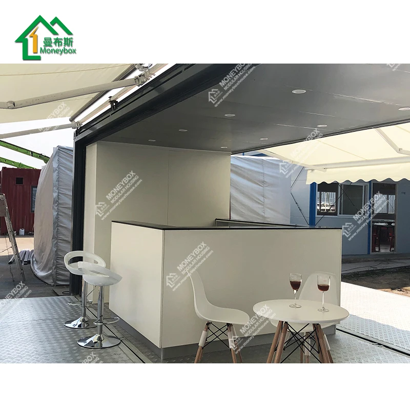 Portable Small Economical Prefab Container Coffee Shop
