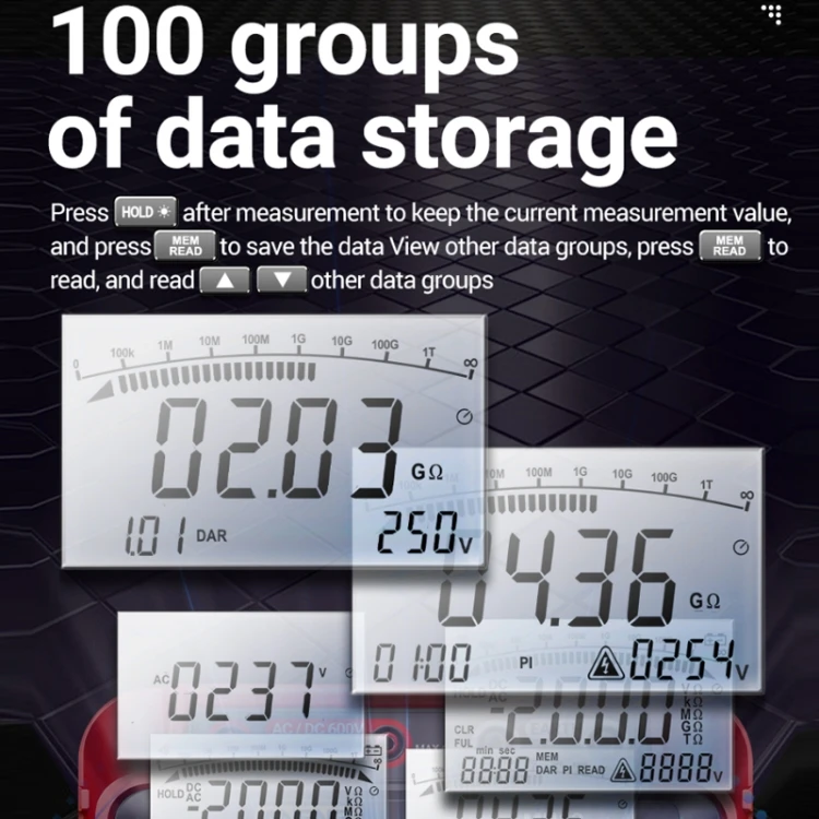 UNI-T UT620B Digital Micro Ohm Meters Low Resistance Tester USB Transmission,Factory Direct Sales
