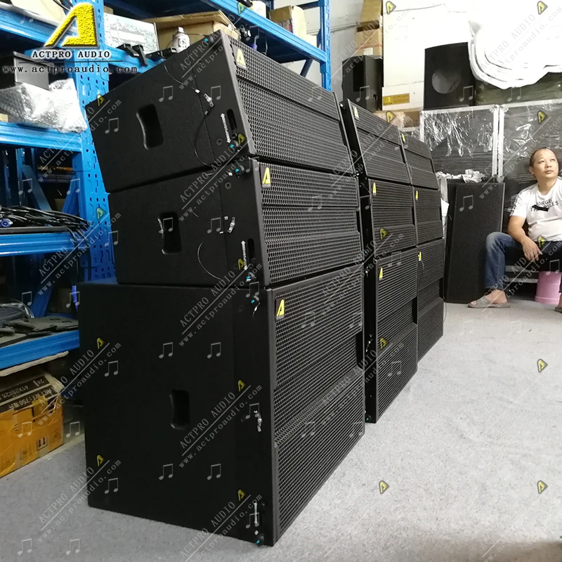 LA208 Daul 8 Inch Line Array Speakers Two Way Column Speakers Indoor Wedding Church bar Party Club Conference Room Loudspeakers