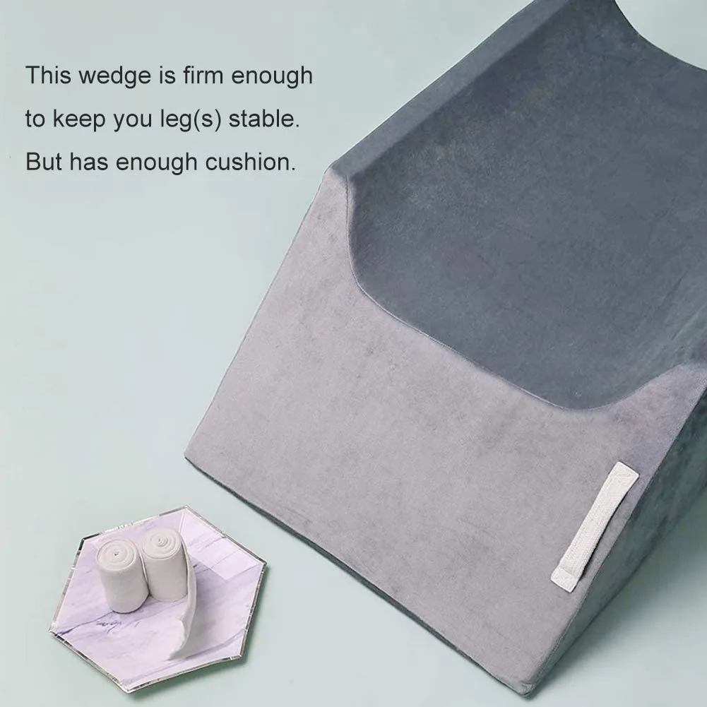 Leg Knee Ankle Elevation Double Wedge Pillow Buy Knee Ankle Elevation