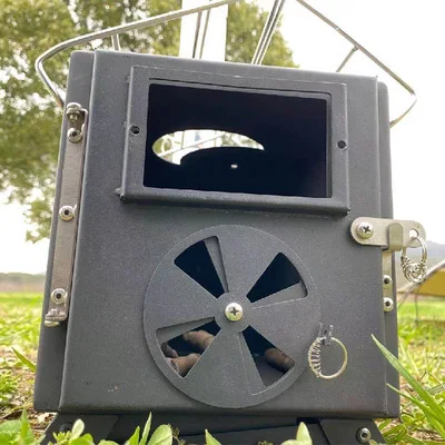 Энергосберегающая подвижная печь для дома и улицы, из нержавеющей стали