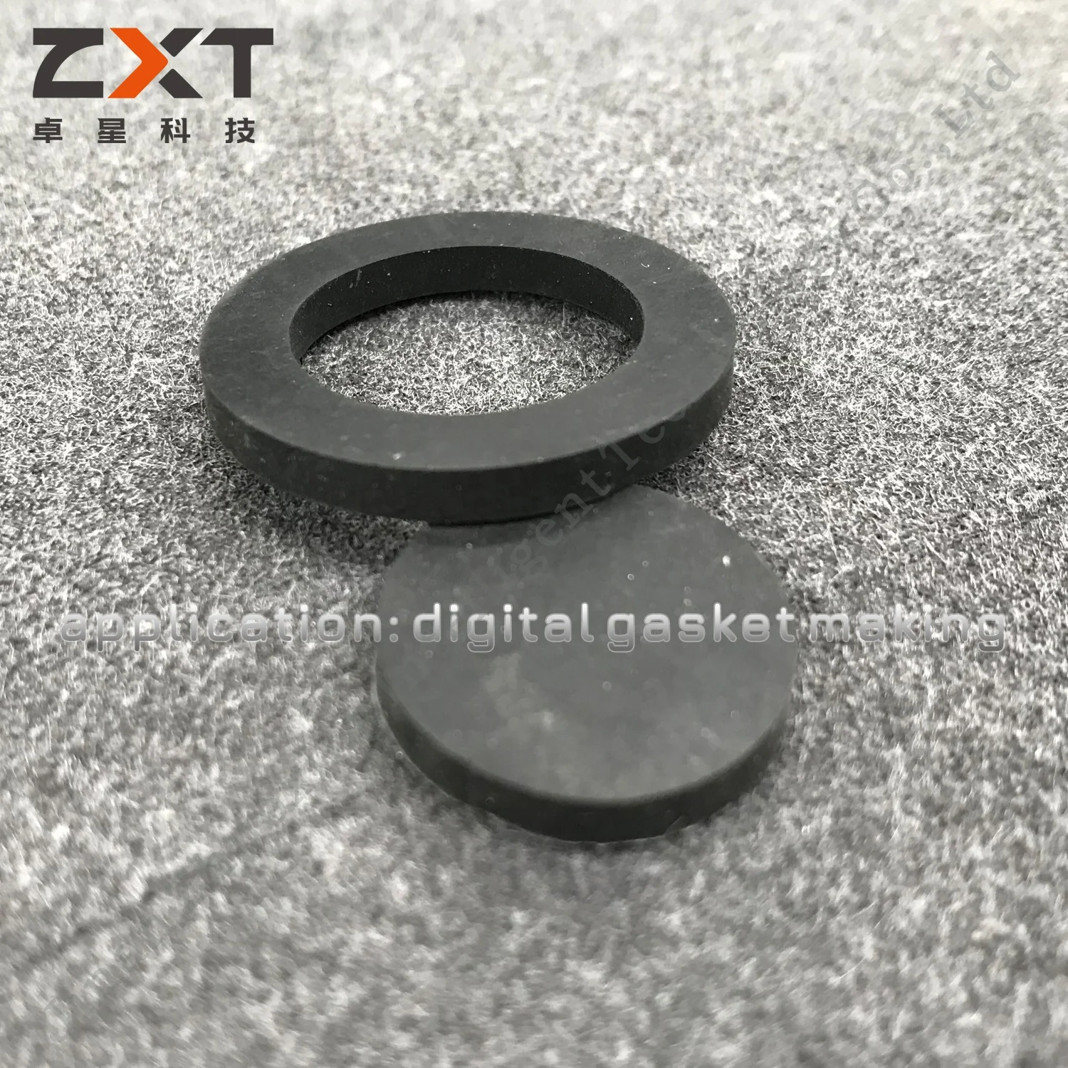 CNC Oscillating Cutting Machine for Rubber Sheet Foam Rubber NBR Cork EPDM Gasket Conveyor Belt Rubber Gasket Cutting Machine