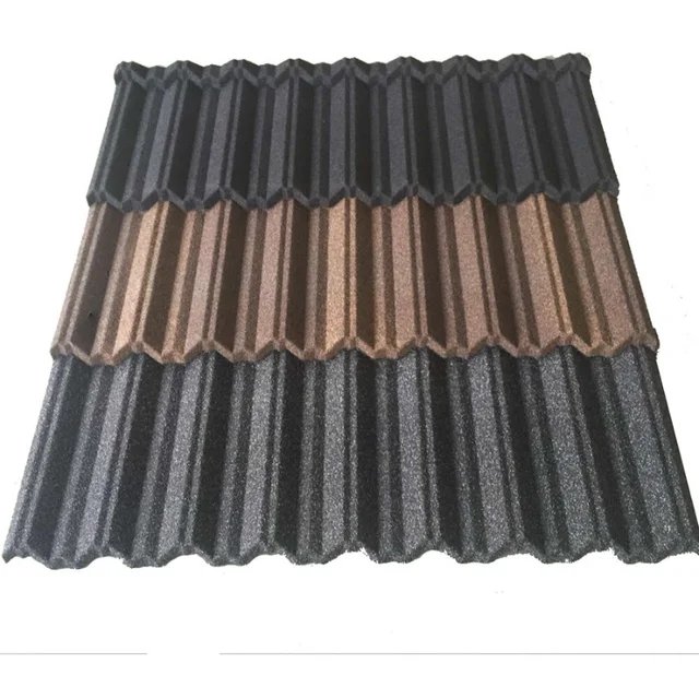 New Construction Stone Coated Metal Bond Roofing Tile Durable Building Roofing Material