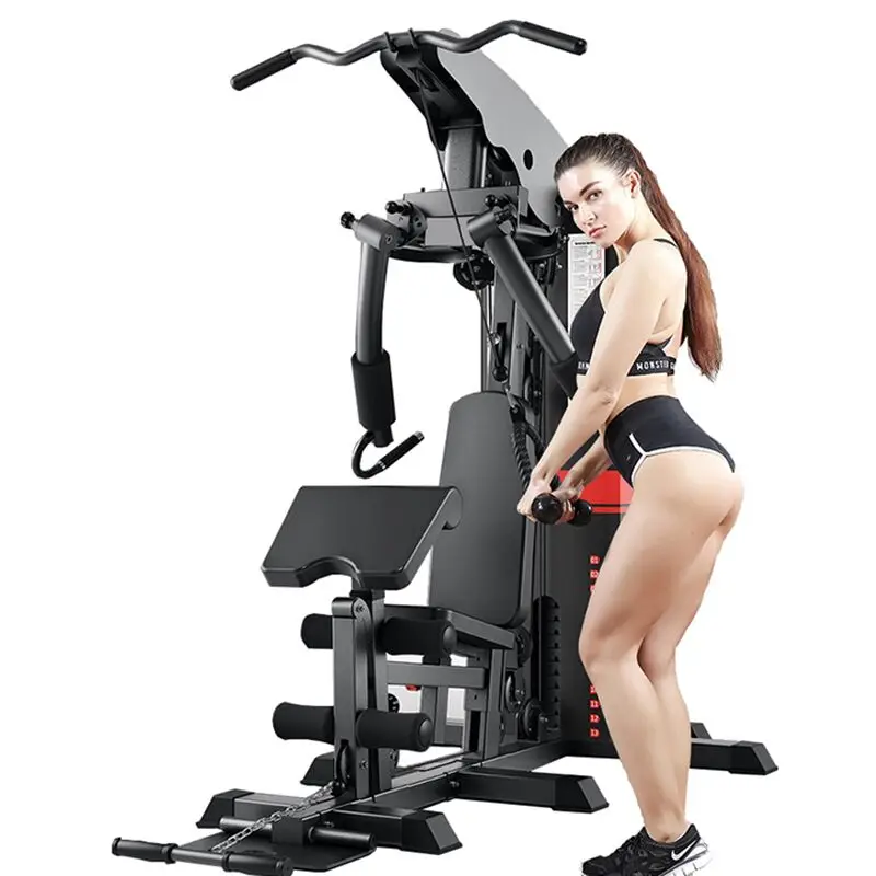Comprehensive trainer single station large equipment strength training