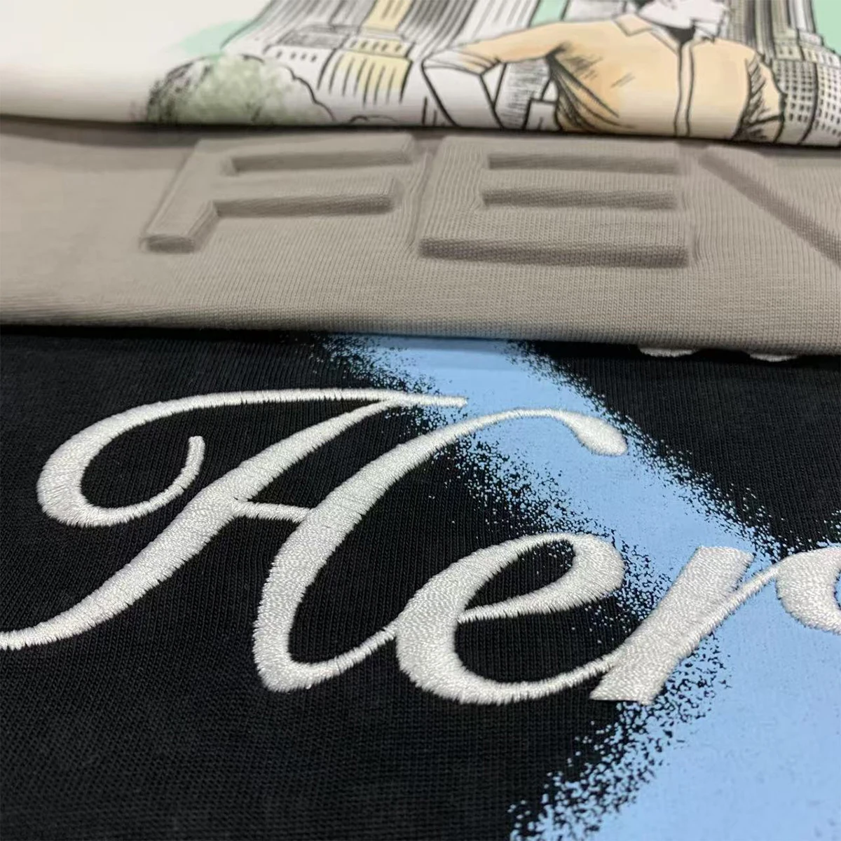 High Quality T-shirt Printing Casual Breathable T-shirt Men Tshirt 60% Cotton and 40% Polyester