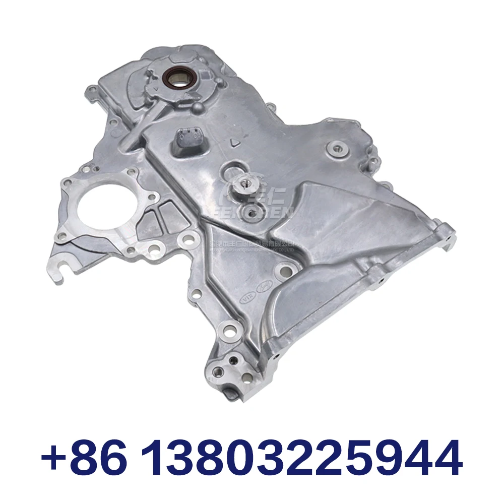 Engine Oil Pump Timing Chain Cover For Hyundai Elantra 1.8L 2011-2013 & Kia Soul 2.0L