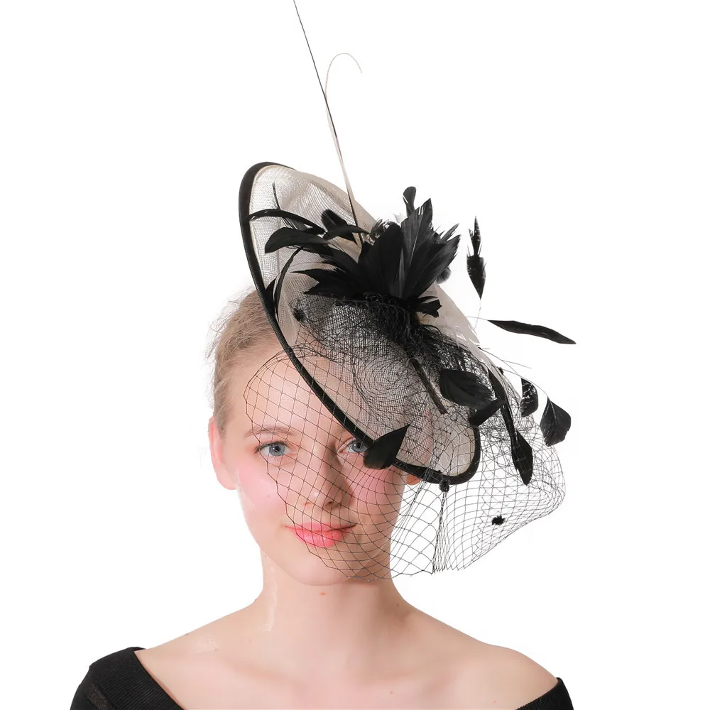 Extreem belangrijk Ontcijferen attent 2020 New Flower Feather Fascinator Hats With Veil For Ladies Kentucky Derby  Tea Party Headwear With Hair Clip For Women Or Girl - Buy Fascinator Hats  For Ladies,Fancy Hats For Girl,Kentucky Derby