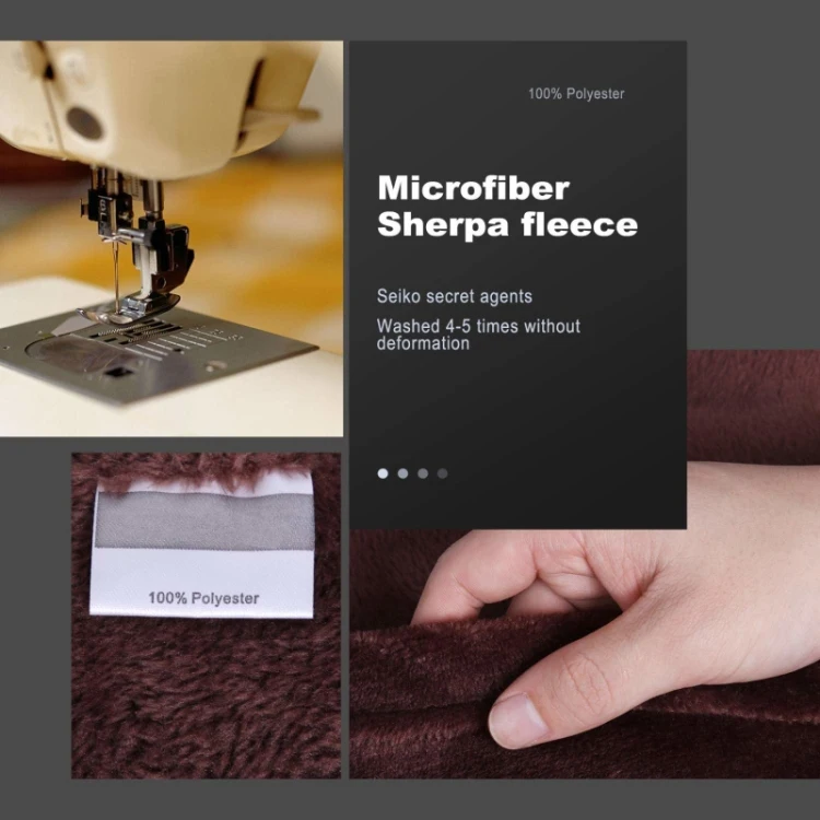 Cvs Bsci Extra Winter Warm Fuzzy Luxury Charcoal Grey 2 Ply Blanket Custom Flannel Sherpa