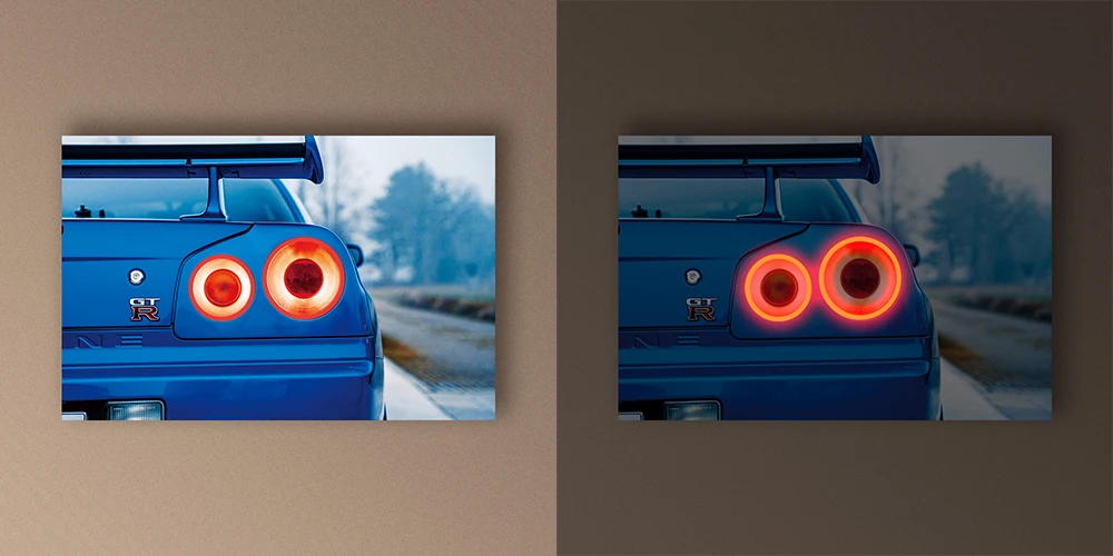 Nissan Skyline R34 GT-R 포스터