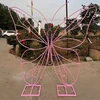 Estante mariposa tipo B rosa de 1.5 metros.