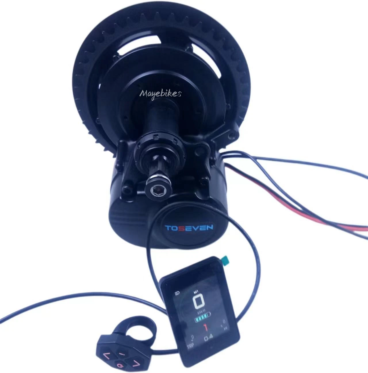 TOSEVEN DM02 36V/48V 500W ミッドモーターキット 電動自転車用