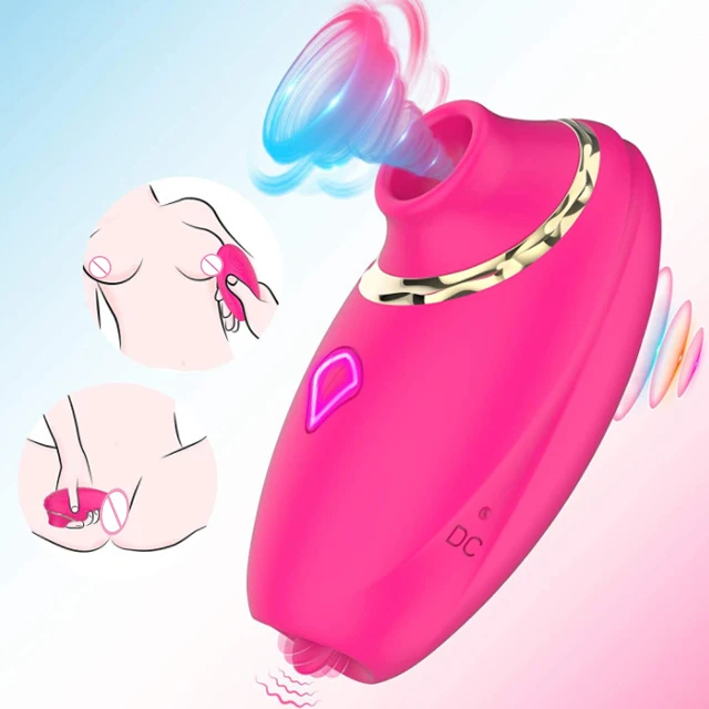 7 Intense Suction Nipple Clitoris Teaser Clit Flapping Stimulation Function Licking Sex Toys Clitoral Sucking Vibrator