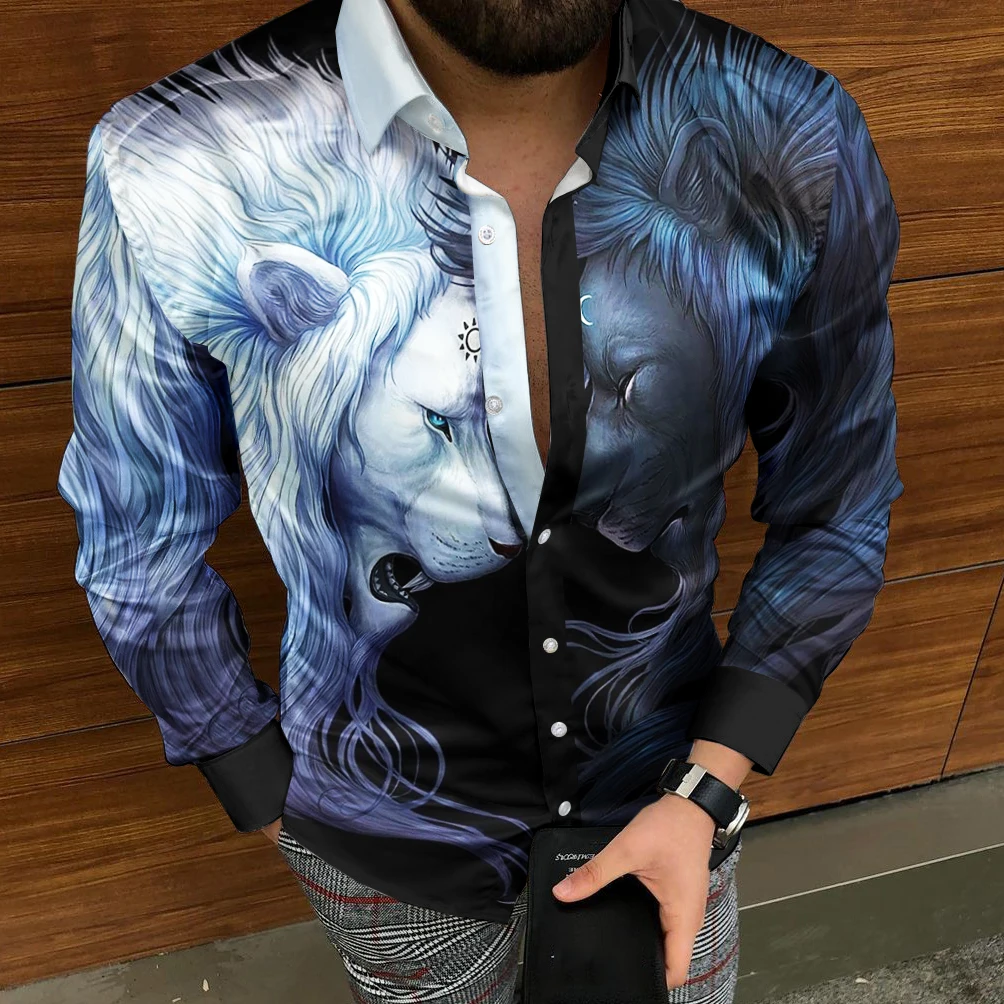 Moška modra srajca s kratkimi rokavi, oprijet kroj, rdeča srajca, moški, družabni, klubski, maturantski ples, M-4XL904_voghion.com