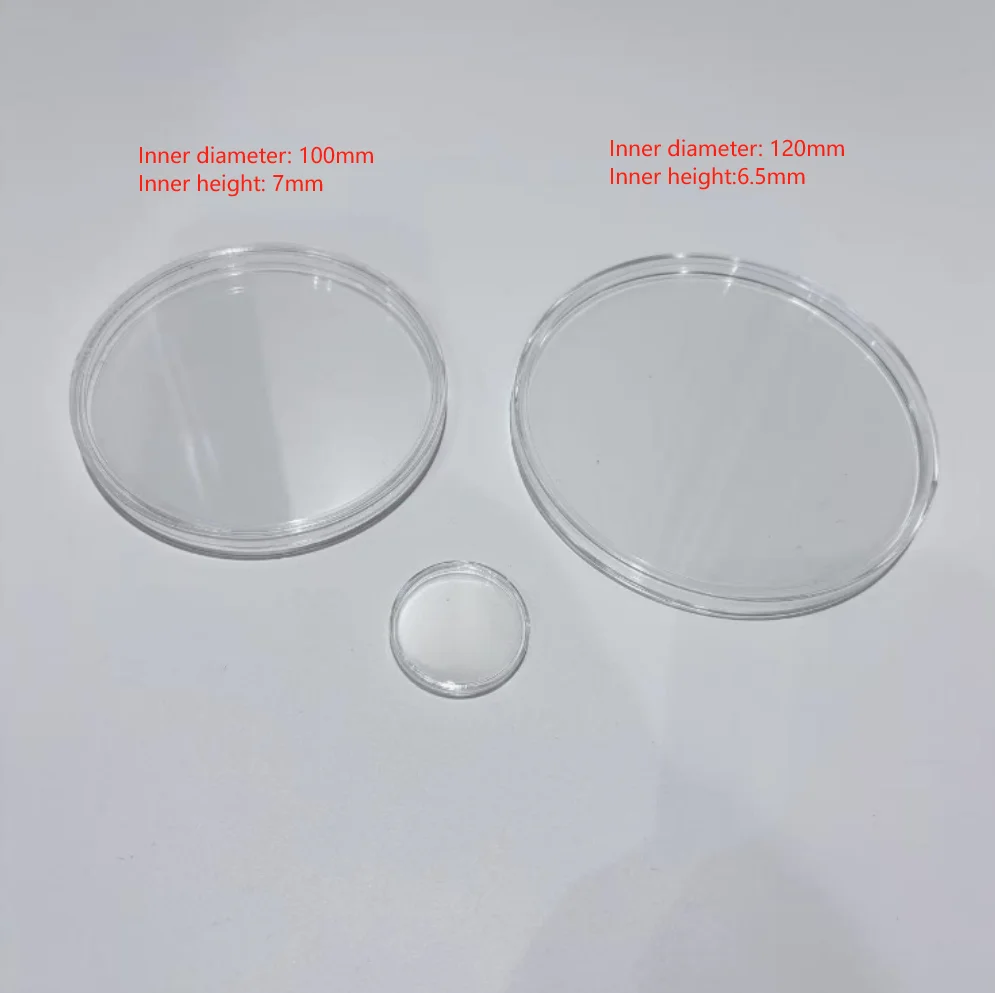 100mm 120mm 150mm 빅 사이즈 메달 배지 보호 상자 코인 캡슐 실버 골드 코인 홀더