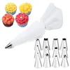 White 12pcs Cake Decorating Kit 1
