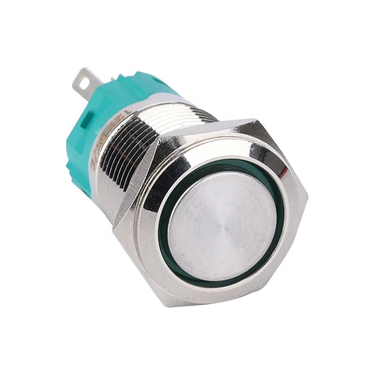 Bouton Poussoir LED 12 Mm – 12-24V DC, étanche IP65 – Pour Tableau De Commande, Projets DIY - 8