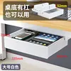 Large porcelain white [with height adjustment block 52mm]