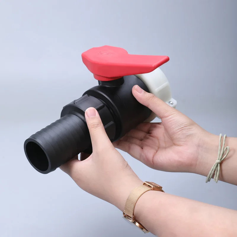 Plastic Quick Connector Coupling Quick Container Fittings Adapter 12mm 16mm 20mm 25mm Hose Tail