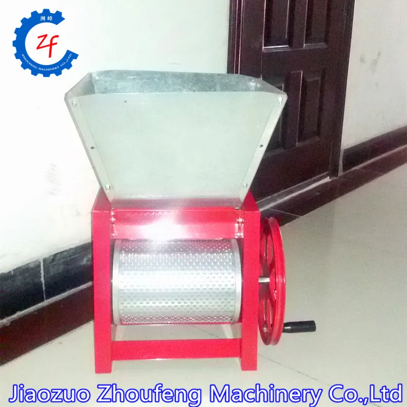 Coffee Pulper Small Manual Cocoa Bean Pulp Shelling Peeling Machine