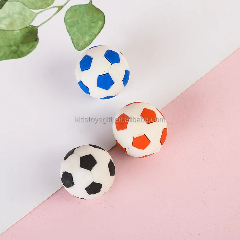 Diy Soccer Erasers Sport Ball Erasers Soccer Miniatures Mini Soccer ...