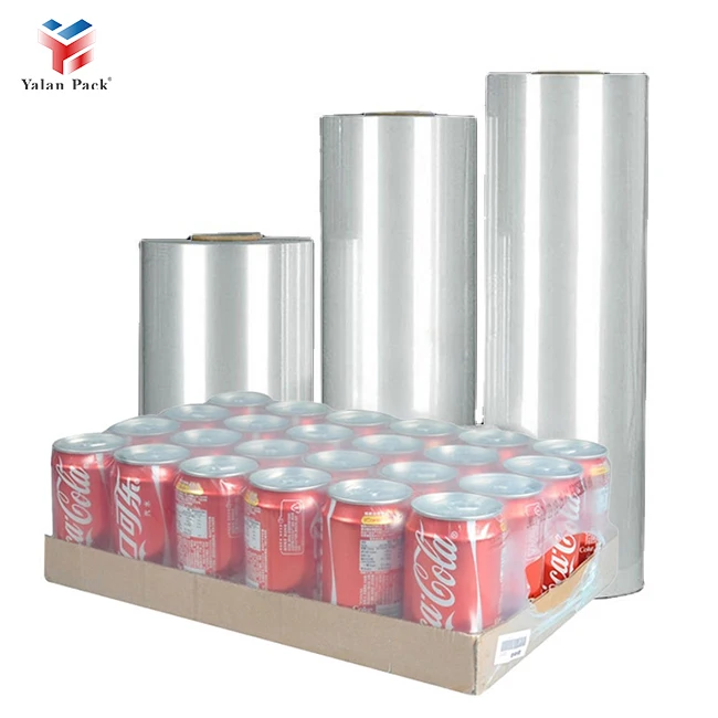 Plastic Shrink Pallet Wrap Lldpe Stretch Film PE Shrink Wrap With Casting Process Soft Opaque Shrink Wrapping Film