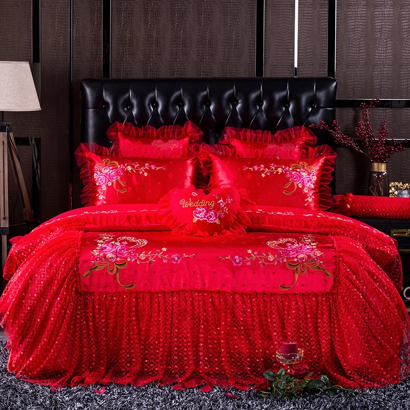 Wholesale Luxury Duvet Bedding Set King Size Silk Quilt Comforter