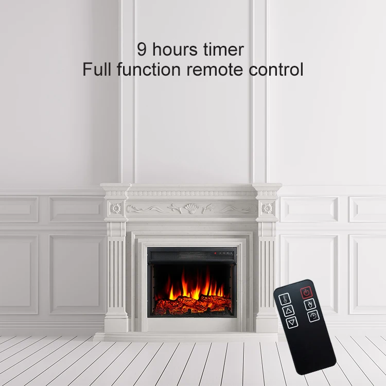 Electric Fireplace, 2000W, Metal - detail 16