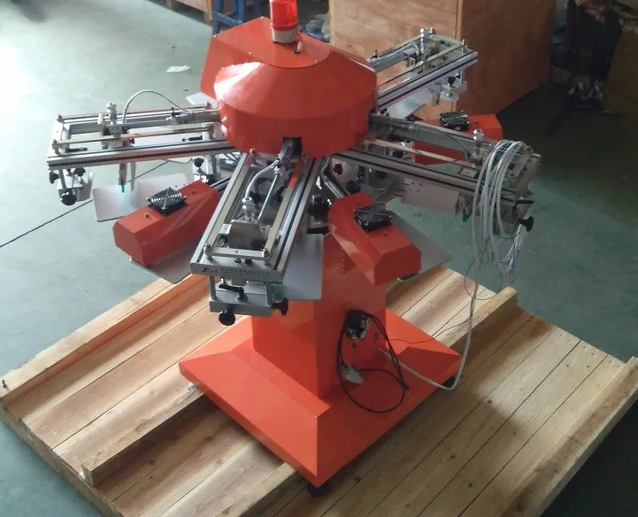 SPF Series 2 Color Swimming Cap Automatic Screen Printing Machine
