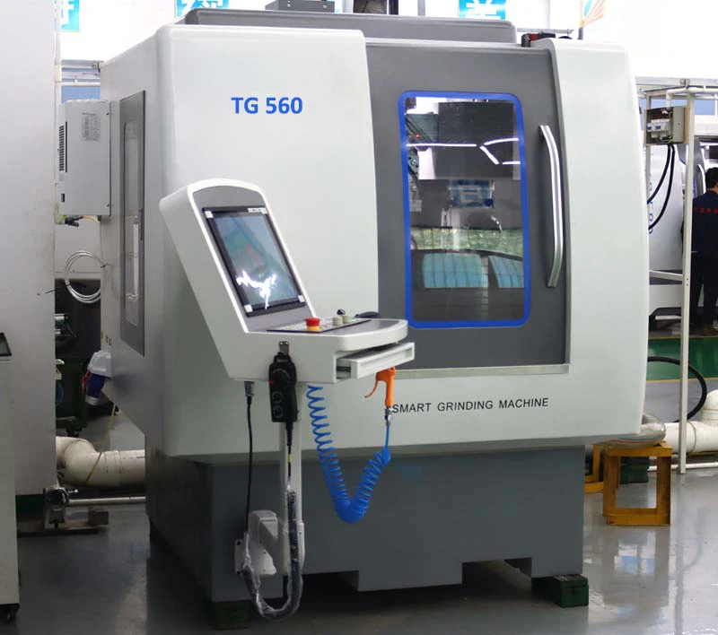 5-Axis CNC Tool Grinding Machine TG560 Produce and Sharpen All Kinds of Milling Cutters, Drilling and Forming Tools