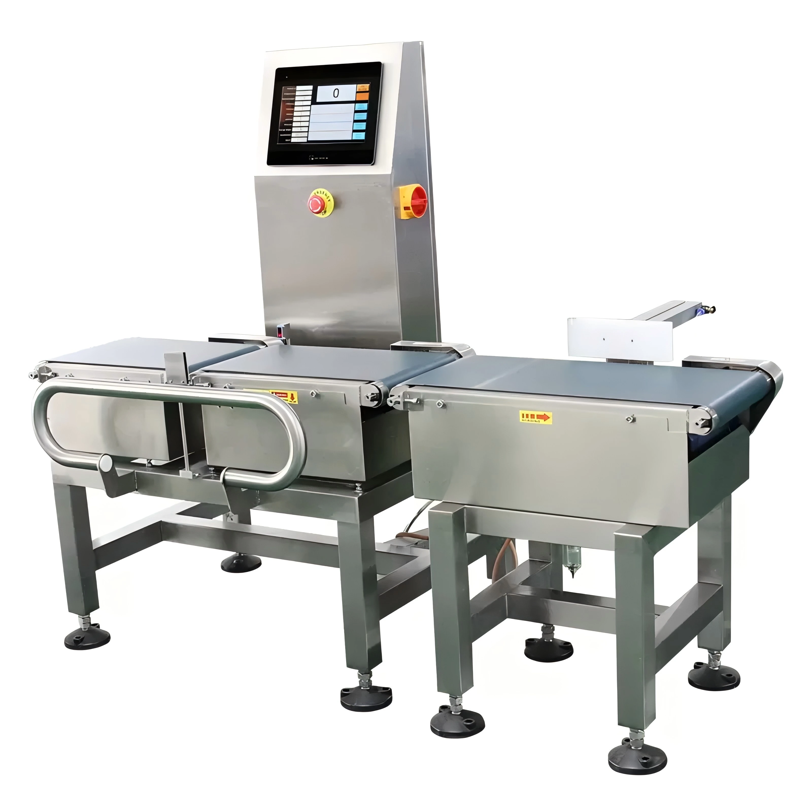 Stainless Steel Bagging Weighing Machine OEM Customizable Checkweigher with Mother Board Food Weigh Scale