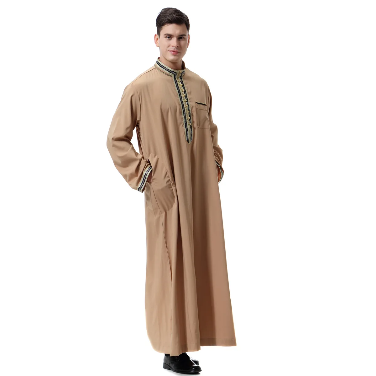 2023 New Middle East Islamic Men Ethnic Clothing Saudi Arabia Moroccan ...