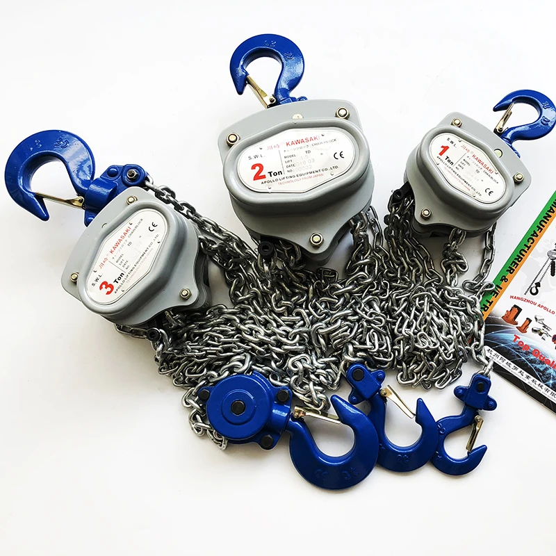 chain hoist manufacture factory with GS/CE certificate ISO9001 manufacturer manual chain pulley block 1 ton chain hoist