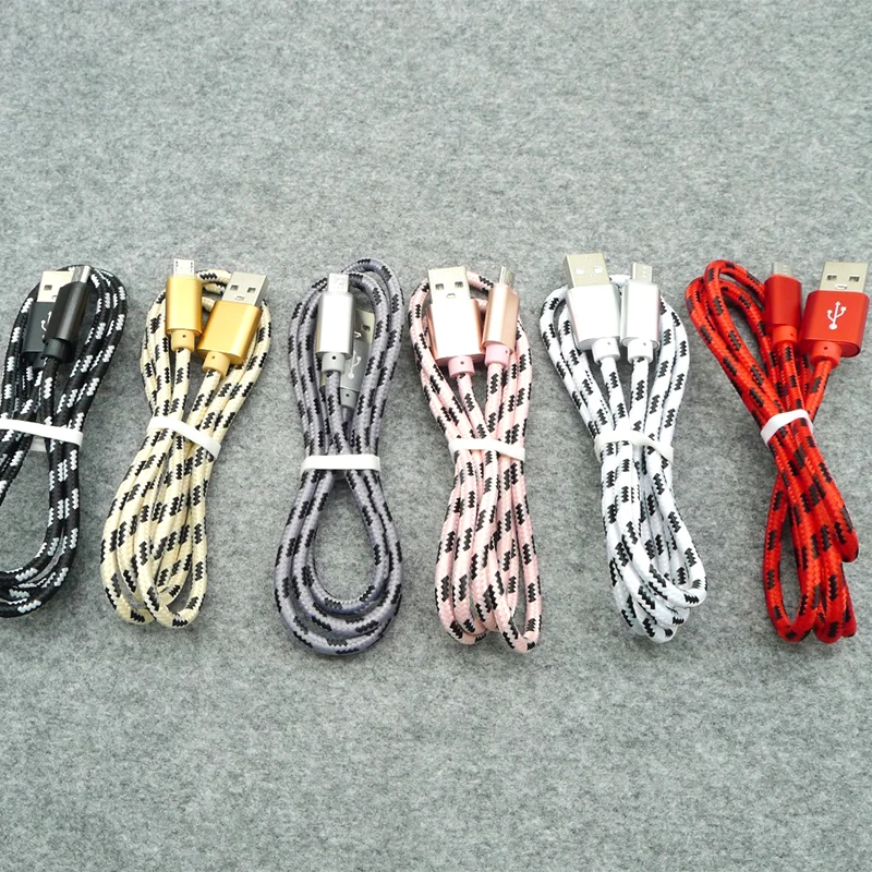 
 Поставщики Алюминиевый USB кабель с нейлоновой оплеткой для зарядного устройства V8 Тип C Тип для быстрой зарядки и передачи данных Micro USB кабель для мобильного телефона Galaxy S Android планшеты  