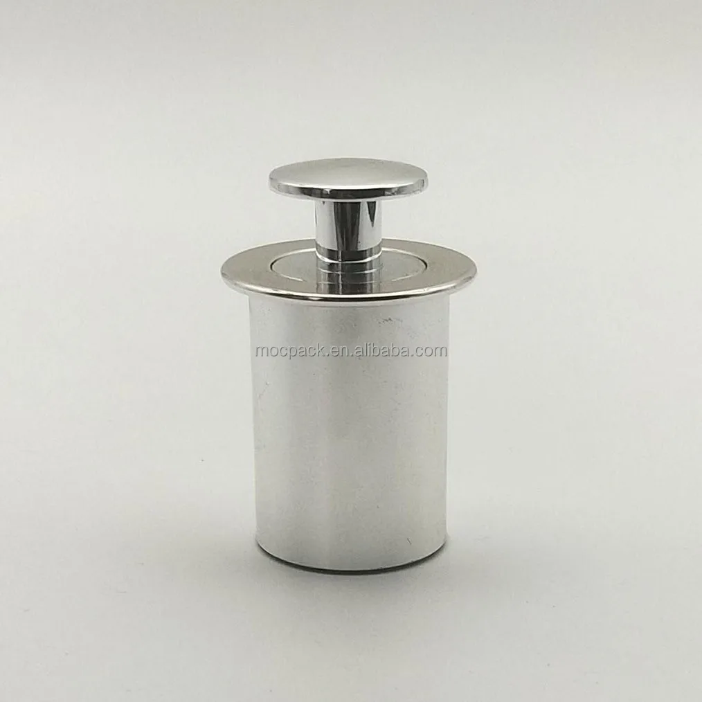 product wholesale 18mm press button dropper push dropper with glass pipette silver gold bottle dropper-30