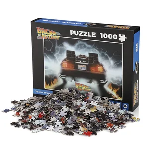 Custom Luxury Car Paper 1000pcs 500pcs Jigsaw Puzzle Custom Personalized Jigsaw Puzzle for Adult and Kids