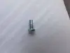 Tornillo galvanizado M10 de rosca estándar, paso 1.25.