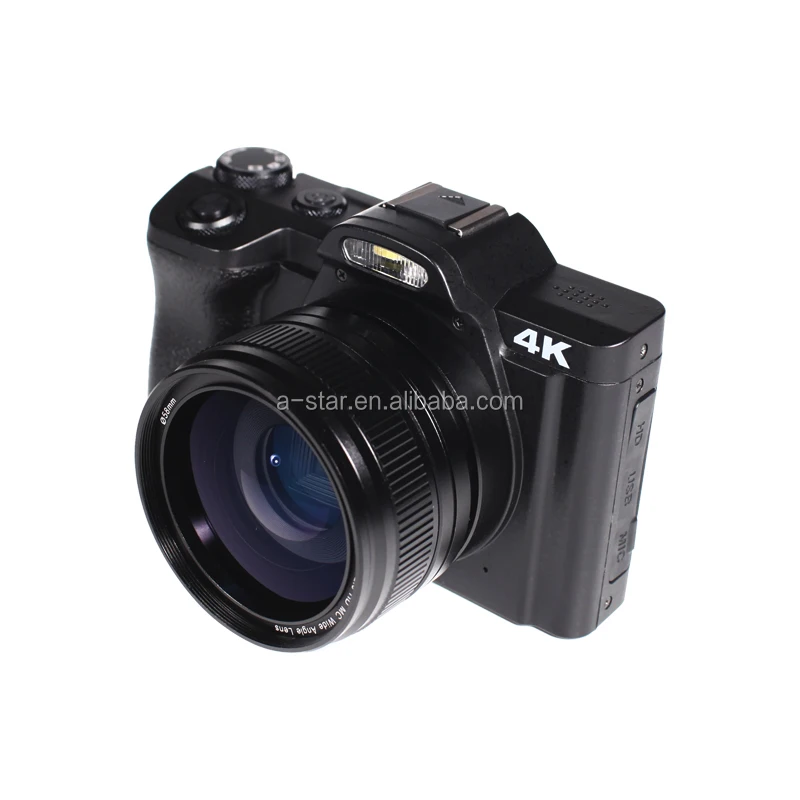 Hot 48MP wifi video Cameras 3.5 inch touch screen 4k slr camera digital professional
